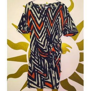 Intricate summer mini dress